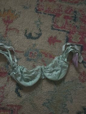 Savage X Fenty Mint Lace Underwire Bra